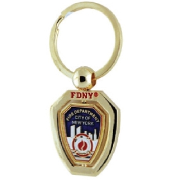 PORTE-CLEFS FDNY OR