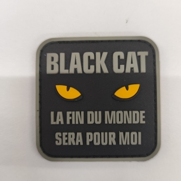 ECUSSON CARRE CHAT NOIR 5 CM