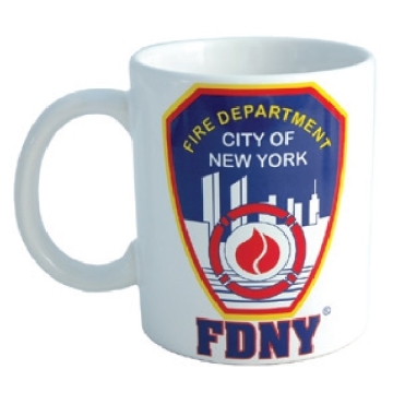 MUG FDNY BLANC